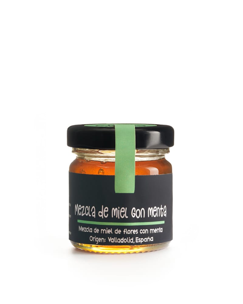 Miel con menta