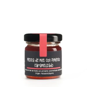 Miel con pimiento caramelizado